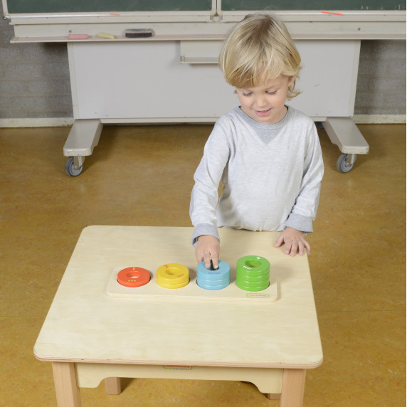 MASTERKIDZ Montessori Colors and Sizes Learning Game