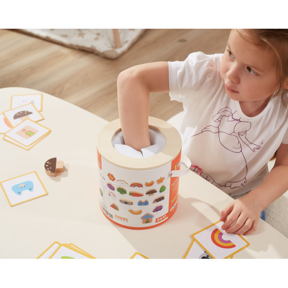 VIGA Wooden Blind Game Pattern Drawing