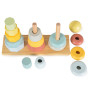 TOOKY TOY Three Towers Stack Puzzle Montessori Sorter