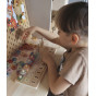 VIGA PolarB Wooden Abacus Montessori Number Sorter
