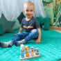 VIGA PolarB Wooden Educational Puzzle with Montessori Animals