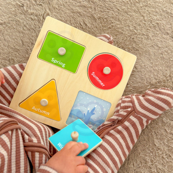 TOOKY TOY Box XXL Montessori Educational 6in1 Sensory Box 13-15 Months