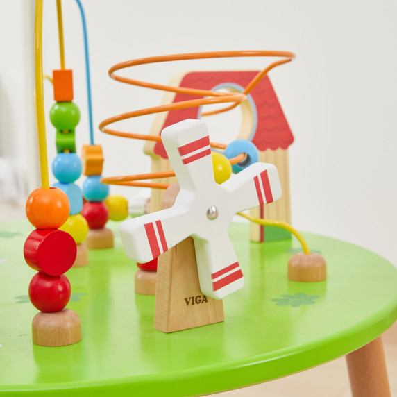 Viga Wooden Educational Sensory Table Intertwined XXL Montessori
