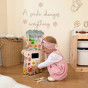 TOOKY TOY Garden Cart Wooden Shop 57pcs