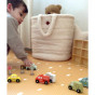 TOOKY TOY Set of Wooden Vehicles and Road Signs in a Box