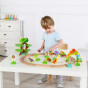 TOOKY TOY Wooden Magnetic Train Dinosaurs + Figures