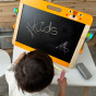 TOOKY TOY Educational 2-in-1 Magnetic Chalk Board for Children Magnets Sponge 6 pcs.