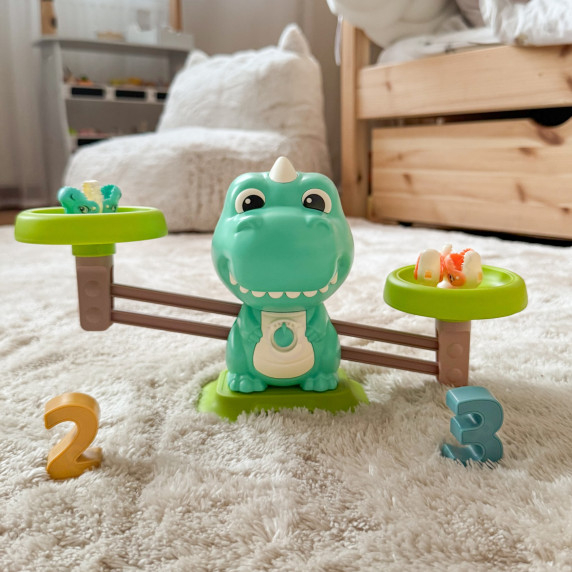 WOOPIE Balance Scale Balance Board Game Fishing Dinosaur Fish Science Abacus