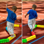 WOOPIE Sensory Path Balance Beam Obstacle Course