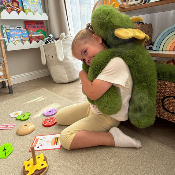 WOOPIE Dinosaur Anti-Stress Sensory Weighted Plush Toy Heavy Bear Cuddly Toy 65cm 1500g