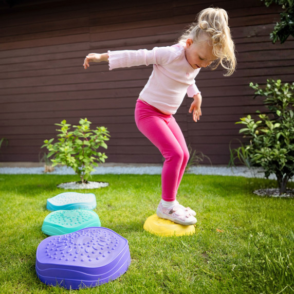 WOOPIE Sensory Path Balance Stones for Children Balance Training 5 pcs.