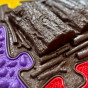 WOOPIE Orthopedic Sensory Mat Royal Puzzle 26 pieces + 4 small ones