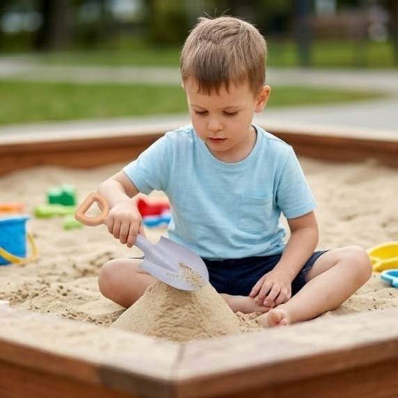 WOOPIE GREEN Sand Scoop 33 cm BIODEGRADABLE ORGANIC MATERIAL