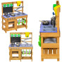 WOOPIE Wooden Mud Kitchen Oven Sinks Waterways