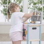 VIGA Wooden kitchen for children with accessories