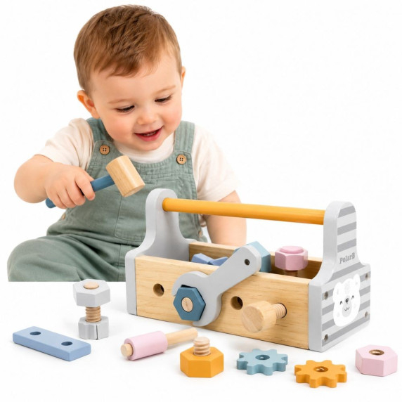 VIGA PolarB Wooden Tool Box