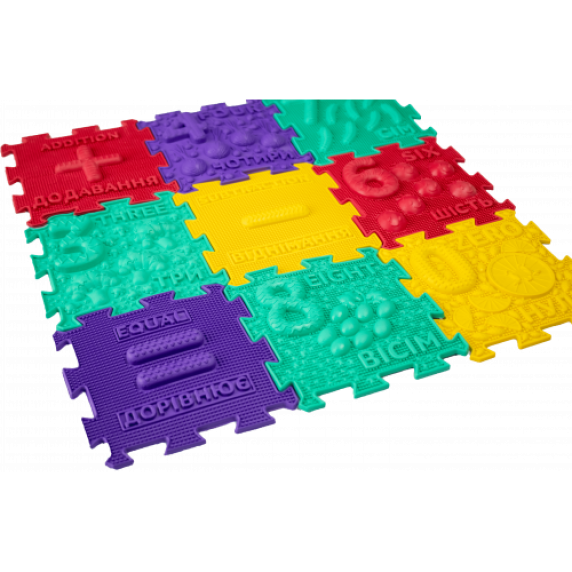 Ortek "Matemaatika" Aistinguline ortopeediline matikomplekt (32 tk.)