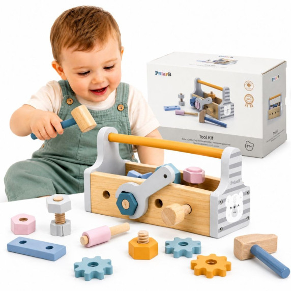 VIGA PolarB Wooden Tool Box