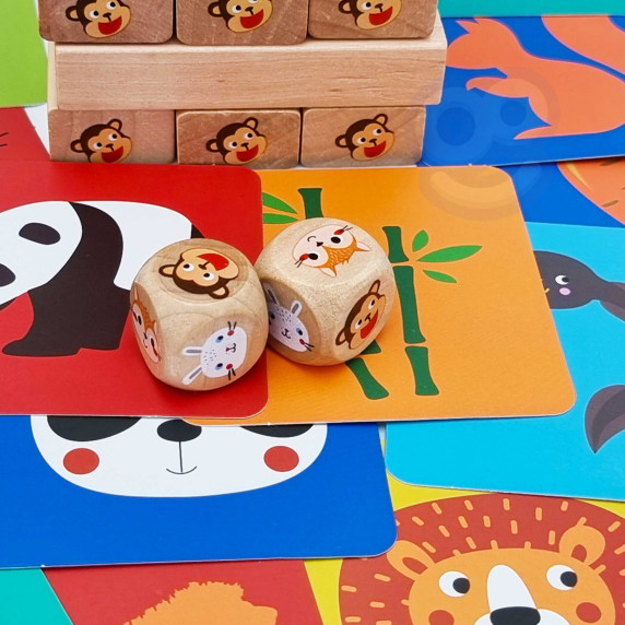TOOKY TOY Animal Arcade Game 82 pcs.