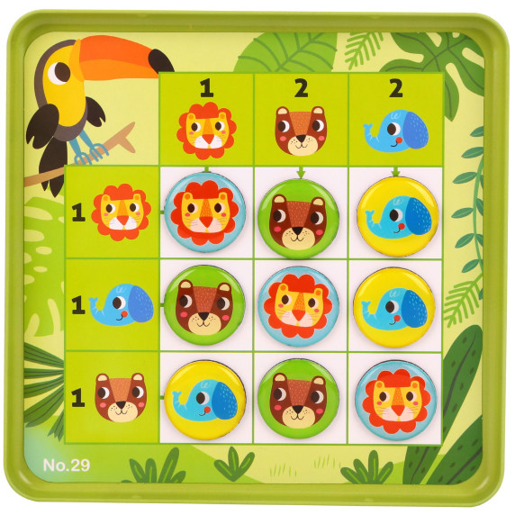TOOKY TOY Sudoku Game For Kids Forest Version