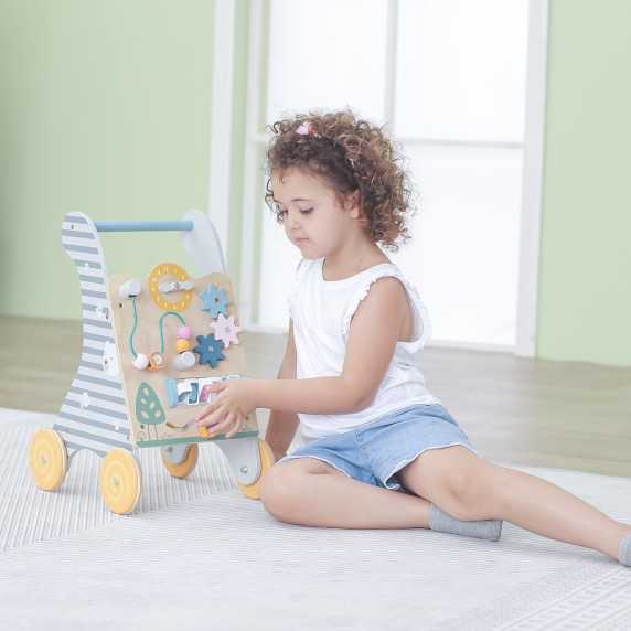 VIGA Wooden Educational Pusher for Children