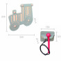 MASTERKIDZ Guiro Musical Instrument Tractor STEM Accessories