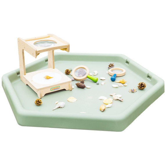 MASTERKIDZ Hexagonal Sand and Water Play Table Adjustable