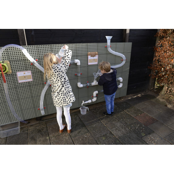 MASTERKIDZ Wall Panel Science Board Creative STEM Outdoor Board + Mounting Panel 120x80cm