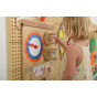 MASTERKIDZ Learning to Read the Clock Flex Wall Educational Board