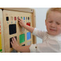MASTERKIDZ Educational Board Recognition of Materials Textures Sense of Touch