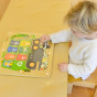 MASTERKIDZ Magnetic Board Waste Sorting Montessori Recycling Truck