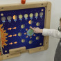 MASTERKIDZ Montessori Moon Phases Educational Board