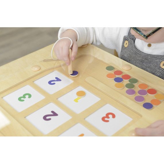 MASTERKIDZ Magnetic Board for Learning Counting