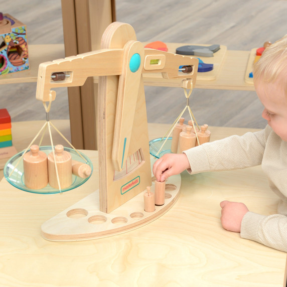 MASTERKIDZ Wooden Scale