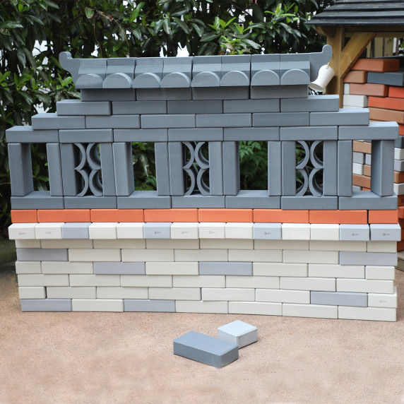 CLASSIC WORLD EDU Mega Construction Blocks EVA Bricks Soft for Building 90 pcs.