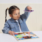 VIGA Wooden Manipulation Board with Clasps and Locks Monstessori Magician