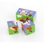 VIGA Wooden Puzzle Farm 4 Blocks