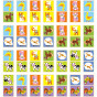 VIGA Educational Wooden Domino Blocks Farm Game 28 Pieces Montessori