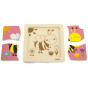 VIGA Handy Wooden Bee Puzzle