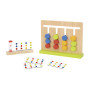 TOOKY TOY Logical Game Time Puzzle Colors 30 Patterns 18 pcs.