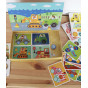 TOOKY TOY Montessori Educational Puzzle Magnetic Box for Children 80 pcs.