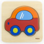 VIGA Baby's First Wooden Puzzle Car