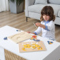 VIGA Wooden Montessori Puzzle Rooster with Pins