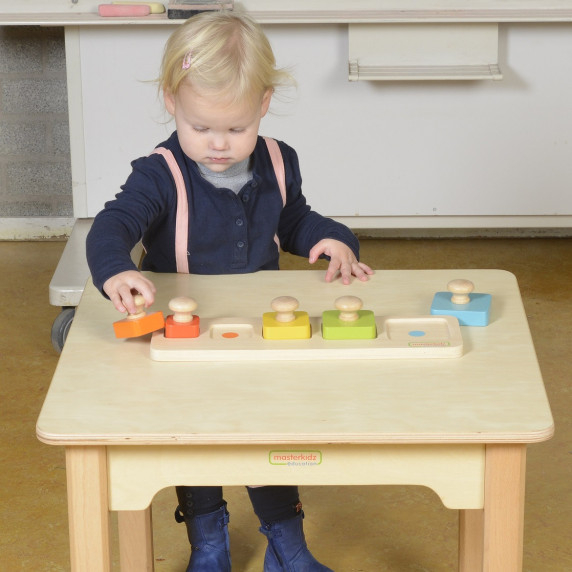 MASTERKIDZ Montessori Learning Sizes and Colors Puzzle