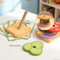 TOOKY TOY Sandwich Making Wooden Puzzle