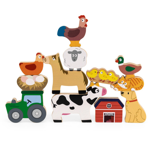 VIGA Stack Puzzle Farm Animals