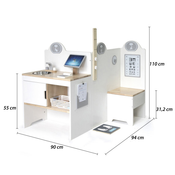 VIGA Multifunctional Wooden Medical Center