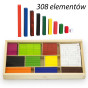 VIGA Wooden Educational Sticks Mathematical Cuisenaire Blocks