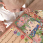 TOOKY TOY Wooden Learning to Count Animals Game