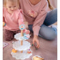 TOOKY TOY Sweets Platter Wooden Stand Cupcakes Cakes